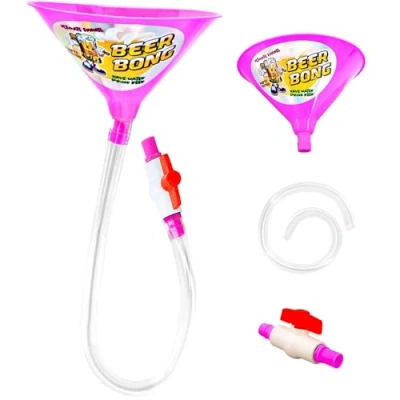 Afbeelding van W WIDMANN MILANO Party Fashion Bierbong, verschillende kleuren, biertrechter, drinkspel, feestspel, festival