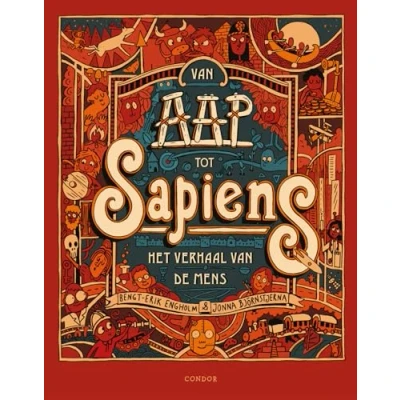 Afbeelding van Van aap tot sapiens (Hardback)