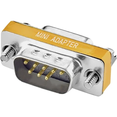 Afbeelding van Renkforce Serieel Adapter [1x D sub bus 9 polig 1x stekker 8 polig] Oranje