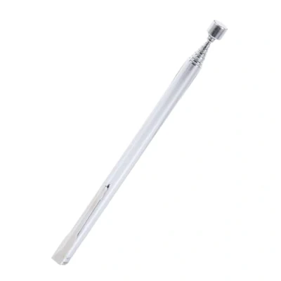 Afbeelding van MAGT magnetische pick up staaf, draagbare telescopische eenvoudige staaf stok verlengmagneet handheld gereedschap schaalbaar ontwerp (zilver)