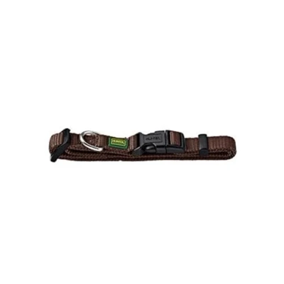 Afbeelding van HUNTER Vario Basic hondenhalsband, robuust, soepel, kliksluiting, M/1,5, bruin