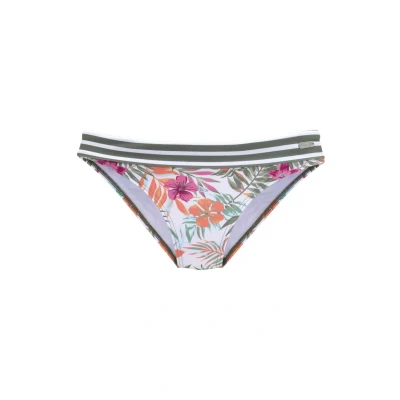 Afbeelding van Venice Beach BAND Bikinibroekje, Dames, Maat: 34, Weiß bedruckt