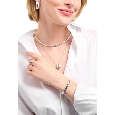 Afbeelding van Thomas Sabo, Halsketting, Lange slangenketting, (925 sterling zilver, 40 45 cm)