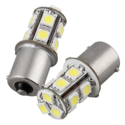 Afbeelding van (BA15S) 1156 5050 13 smd 24V wit