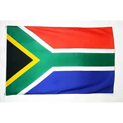 Afbeelding van Zuid Afrika Vlag 150x90 cm Afrikaanse vlaggen 90 x 150 Banner 3x5 ft Hoge kwaliteit AZ FLAG