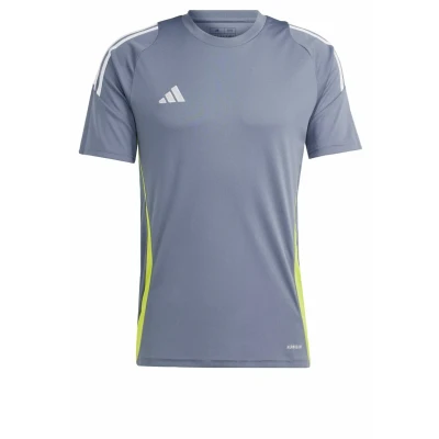 Afbeelding van adidas Performance TIRO 24 Tshirt basic team onix white semi sol yellow, Heren, Maat: Medium, yellow