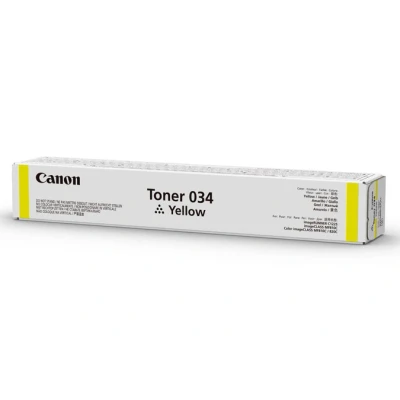 Afbeelding van Canon 034 Y Toner Geel
