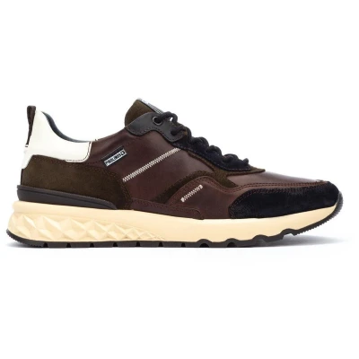 Afbeelding van Pikolinos Aranda heren sneaker bruin maat 46 (EU) 12 (UK)