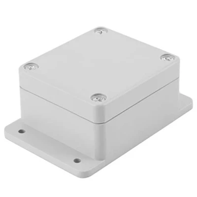 Afbeelding van Waterdichte stofdichte aansluitdoos IP65 ABS kunststof Universele elektrische kasten Projectbehuizing Grijs(89 * 59 35mm)