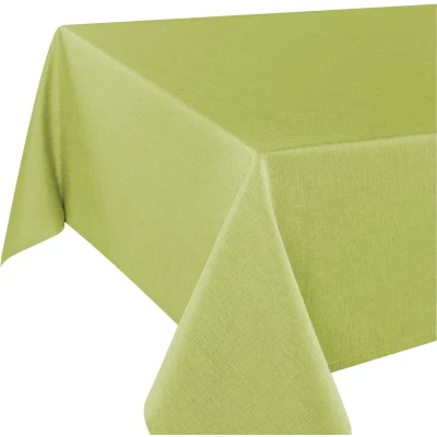 Afbeelding van Tischdeckenshop24 tafelkleed Wenen, groen, 140 x 220 cm, vlekbescherming, voor het hele jaar