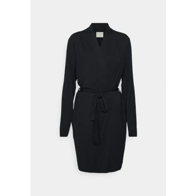 Afbeelding van Badjas Schiesser Women 178420 Black L