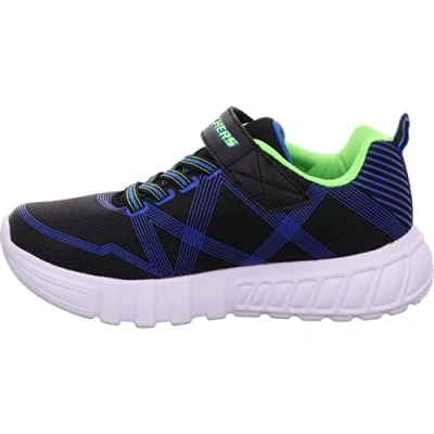 Afbeelding van Skechers Flex Glow jongens sneakers met lichtjes Blauw Maat: 27