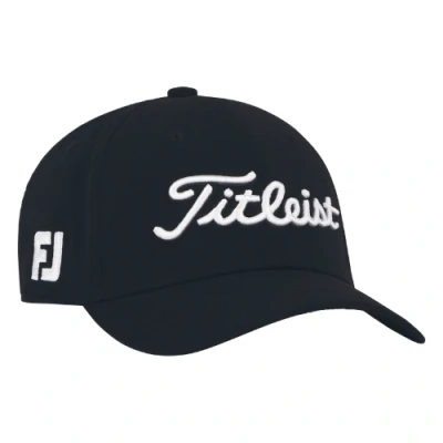 Afbeelding van Titleist Tour Performance Junior Cap Zwart/Wit