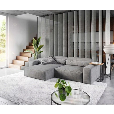 Afbeelding van Hoekbank Sirpio XL 270x170 cm microvezel taupe recamiere variabele