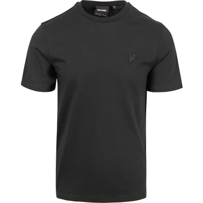 Afbeelding van T Shirt Lyle &amp; Scott Men Tonal Eagle Jet Black S