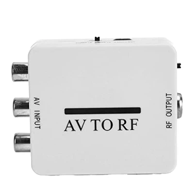 Afbeelding van video omzetter RCA, AV, CVSB Naar RF omzetter, Audioversterker 1080P Mini RCA composiet CVBS audio omzetteradapter Die PAL/NTSC Ondersteunt voor TV/PC/VCR