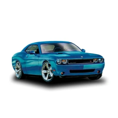 Afbeelding van AMT AMT1117M/12 1/25 2009er Dodge Challenger R/T modelbouwset, verschillende