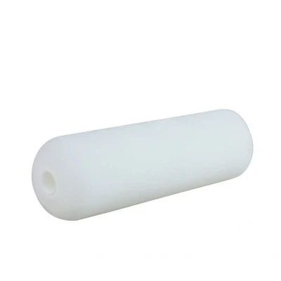 Afbeelding van Schuim verfroller binnenzijde afgerond 10cm wit 10 stuks