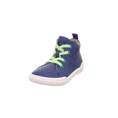 Afbeelding van Superfit SUPERFREE loopschoen, blauw/lichtgroen 8020, 20 EU breed, Blauw lichtgroen Weit