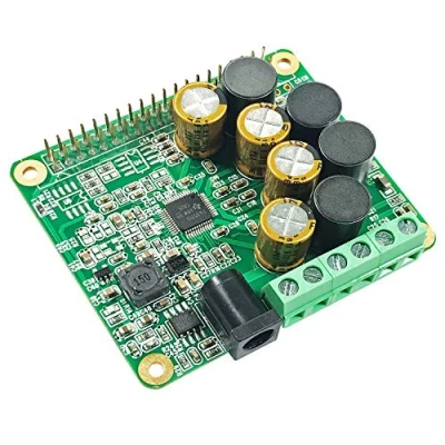 Afbeelding van Raspberry Pi HiFi Versterker 25 W Klasse D Power AMP Hoed TAS5713 Audio Geluidskaart voor 4 3 B+Pi Zero Nichicon Condensator