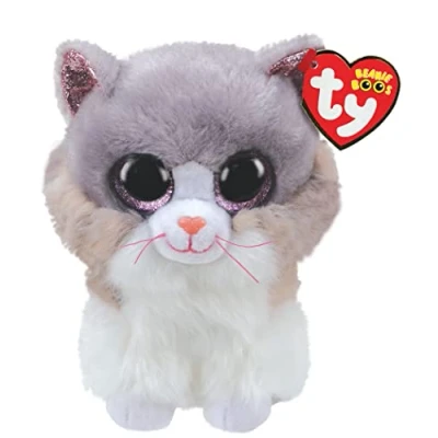 Afbeelding van TY Beanie Boo&#039;s Asher Cat 15 cm