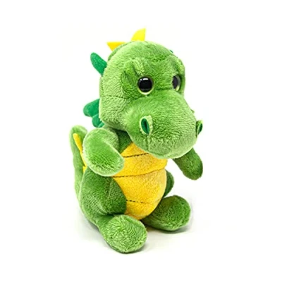 Afbeelding van Cornelißen Knuffeldier draak groen 18 cm