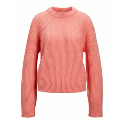 Afbeelding van JACK &amp; JONES Dames Jjxx Jxember Ls Fluffy Solid Cneck Knit Noos Pullover, Tea Rose, XS