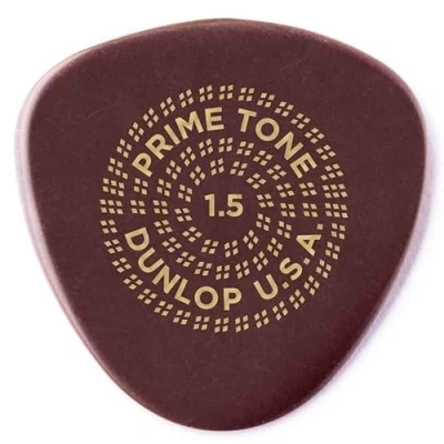 Afbeelding van Dunlop Primetone standaard, 73 mm, gesculpted plectra met grip, 3 stuks Verpakking van 12 stuks. 1.5mm Smooth