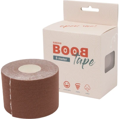 Afbeelding van Sasive BoobTape Boob Tape 5CM Choco