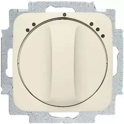 Afbeelding van Busch Jaeger ventilator schakelaar 3 standen creme 2711 UCDRL 212