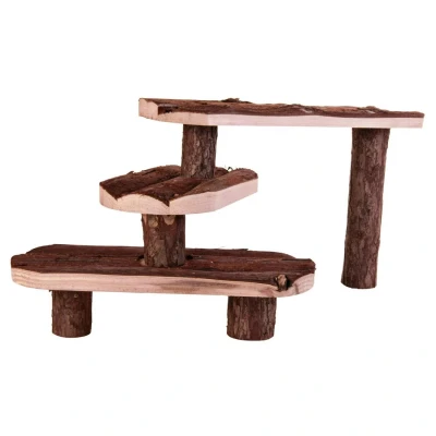 Afbeelding van Trixie Knaagdiertrap Schorshout Kooi Accessoire 38x24 cm