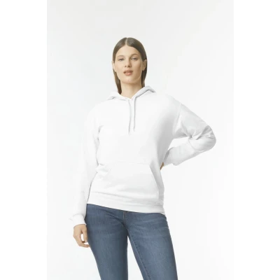 Afbeelding van Sweatshirt Unisex XL Gildan Lange mouw White 80% Katoen, 20% Polyester