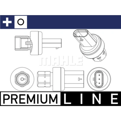 Afbeelding van Drukschakelaar, airconditioning MAHLE ASE 13 000P
