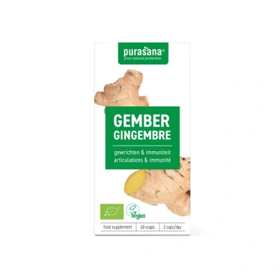 Afbeelding van Gember capsules bio 60 pcs.