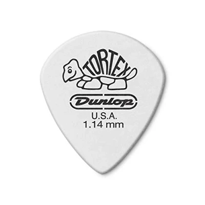 Afbeelding van Dunlop Tortex Jazz III 1.14mm 12 pack plectrumset wit
