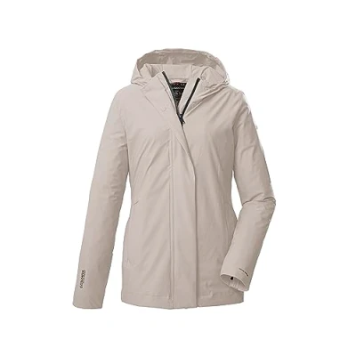 Afbeelding van G.I.G.A. DX Dames Functioneel jack met capuchon/outdoorjack GS 152 WMN JCKT, light sand, 38, 39325 000