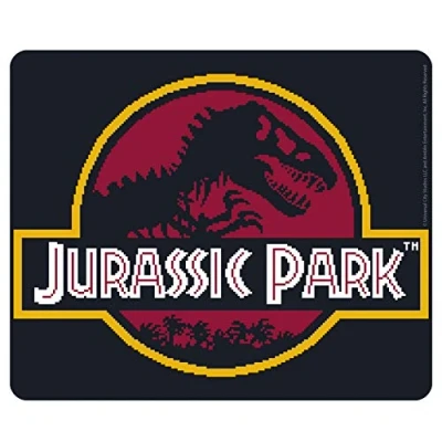 Afbeelding van JURASSIC PARK Pixel Logo muismat 23.5x19.5 cm
