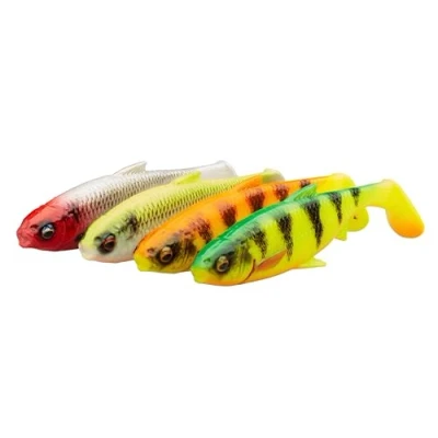 Afbeelding van Savage Gear 3D River Roach &#039;Dark Water Mix&#039; 10cm (10g) (4 stuks) Shad