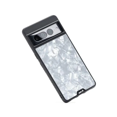 Afbeelding van Mous Case voor Google Pixel 7 Pro Wit Acetaat Limitless 5.0 Compatibel met MagSafe Hoesje Schokbestendig