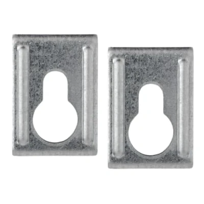 Afbeelding van Wandhouder wandbevestiging 103693 geschikt als reserveonderdeel voor IKEA PAX KALLAX METOD montageplaat wandmontage (2 stuks)