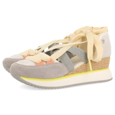 Afbeelding van Gioseppo Samobor Sleehakken, Dames, Maat: 36, Blanco Kunststof/ textiel