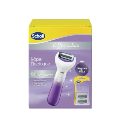 Afbeelding van Scholl 2 in 1 elektrische rasp set voor het verwijderen van eelt en reserverollen