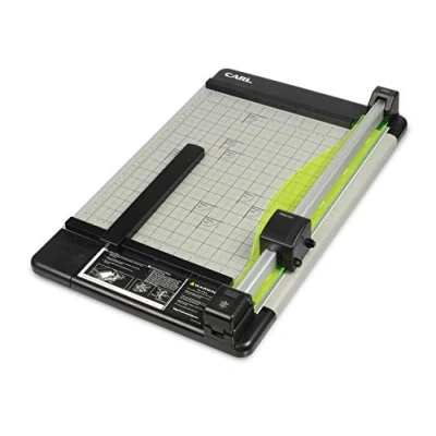 Afbeelding van CARL Heavy Duty roterende papiertrimmer 15&quot; 12220, zwart en zilver