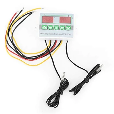 Afbeelding van ZFX ST3012 Temperatuurregelaar, intelligente digitale microcomputer, thermostaat, verwarming, koeling, besturing, schakelaar, regelaar (12 V), thermostaat