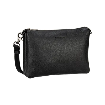 Afbeelding van Mandarina Duck, Mellow leren crossover, dames, Zwart