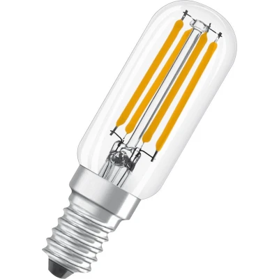 Afbeelding van OSRAM Speciale LED lamp in druppelvorm, helder, meerkleurig, 6,5 W, 730 lm, 2700 K voor warm wit licht, E14 sokkel, 25 mm diameter, EEK E, dimbaar.