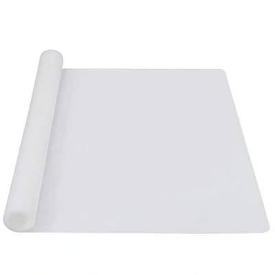 Afbeelding van Webake Grote siliconen bakmat transparant 60 x 40 cm multifunctionele hittebestendige anti aanbak mat helder voor werkbladen, aanrecht beschermer, kunst en ambachtelijke 61