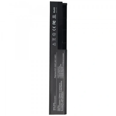 Afbeelding van Accu geschikt voor ASUS F301, A31 X401, Li ion, 10.8V, 5200mAh, 56.2Wh, zwart