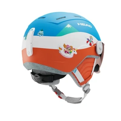 Afbeelding van Skihelm HEAD Kids Mojo Visor Paw 52 55 cm