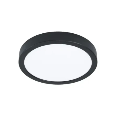 Afbeelding van EGLO Fueva 5 Opbouwlamp LED Ø 21 cm Zwart/Wit Bewegingssensor